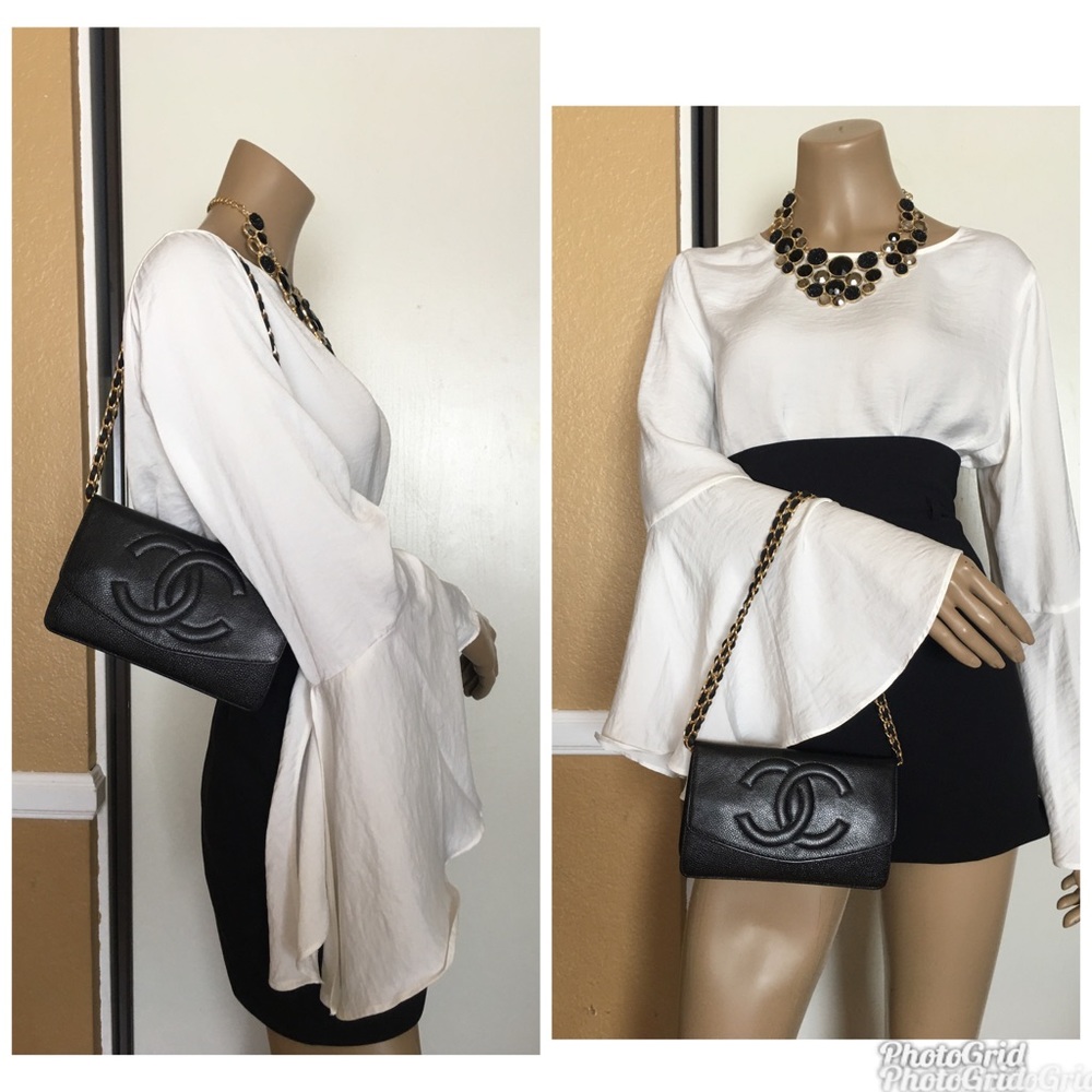 ❤️CLASSIC CHANEL WALLET ON A CHAIN ❤️ - Picture 11 of 13